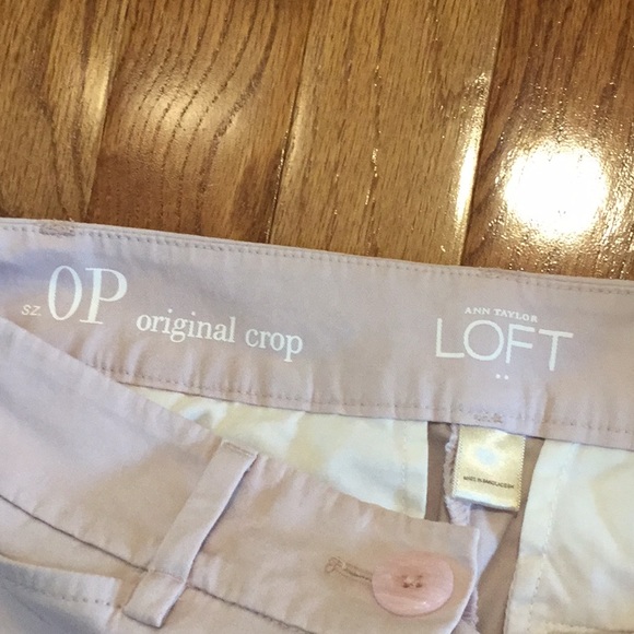 🎀 Ann Taylor Loft~~Pink Crop Capris~~🎀 - Picture 4 of 6